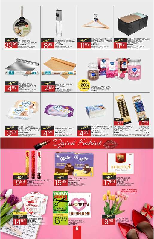 Wafelek - gazetka promocyjna Gazetka od poniedziałku 23.02 do soboty 07.03 - strona 6