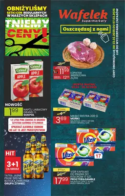 Wafelek - gazetka promocyjna Gazetka od poniedziałku 23.02 do soboty 07.03