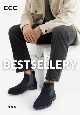 CCC - gazetka promocyjna BESTSELLERY - obuwie męskie od niedzieli 22.02 