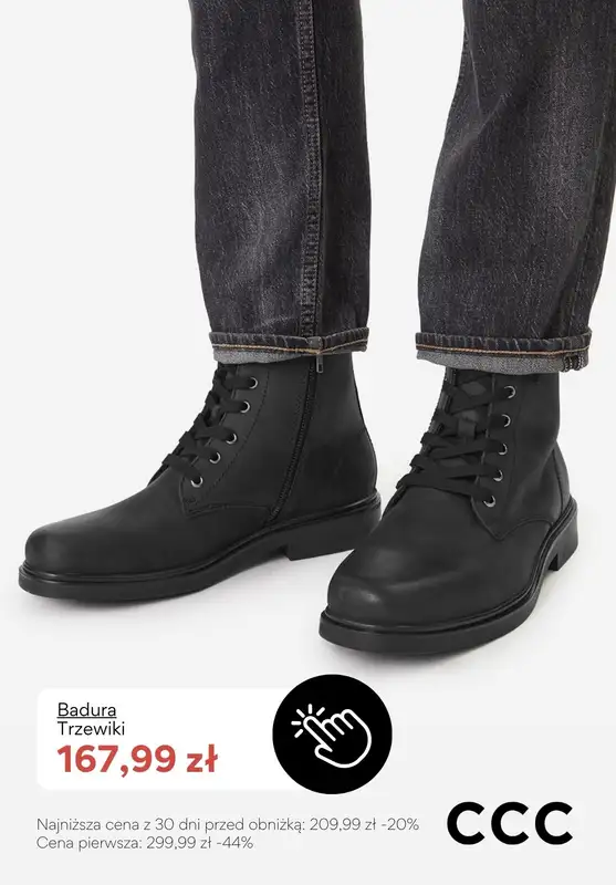 CCC - gazetka promocyjna BESTSELLERY - obuwie męskie od niedzieli 22.02  - strona 9