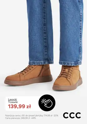 CCC - gazetka promocyjna BESTSELLERY - obuwie męskie od niedzieli 22.02  - strona 5