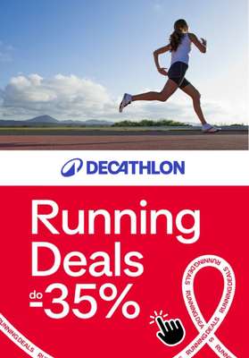 Decathlon - gazetka promocyjna Do -35% biegowe okazje od piątku 20.02 
