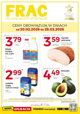 Frac - gazetka promocyjna Gazetka od piątku 20.02 do czwartku 26.02