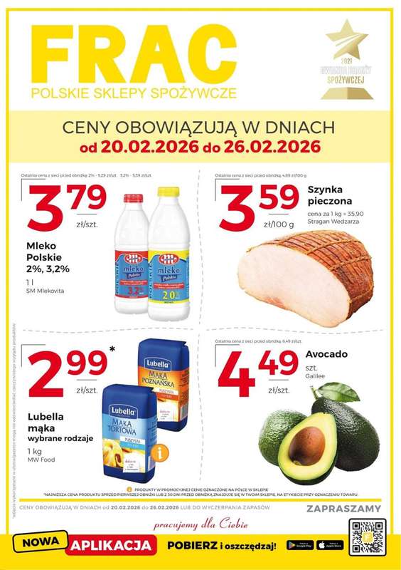 Frac - gazetka promocyjna Gazetka od piątku 20.02 do czwartku 26.02