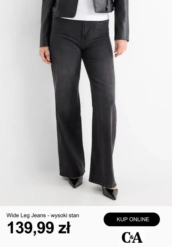 C&A - gazetka promocyjna Jeansy od 85,99 zł od piątku 20.02  - strona 8