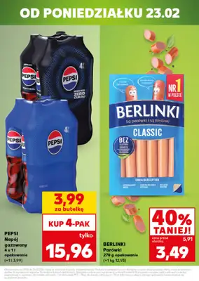 Kaufland - gazetka promocyjna Mocny Start od poniedziałku 23.02 do środy 25.02 - strona 3