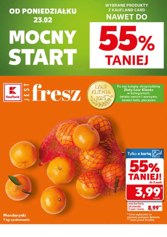 Kaufland - gazetka promocyjna Mocny Start od poniedziałku 23.02 do środy 25.02 - strona 2