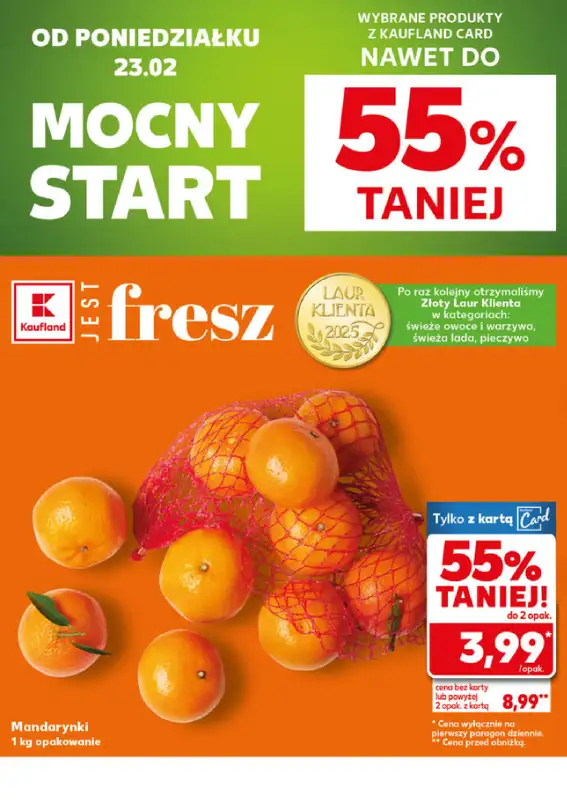 Kaufland - gazetka promocyjna Mocny Start od poniedziałku 23.02 do środy 25.02 - strona 2