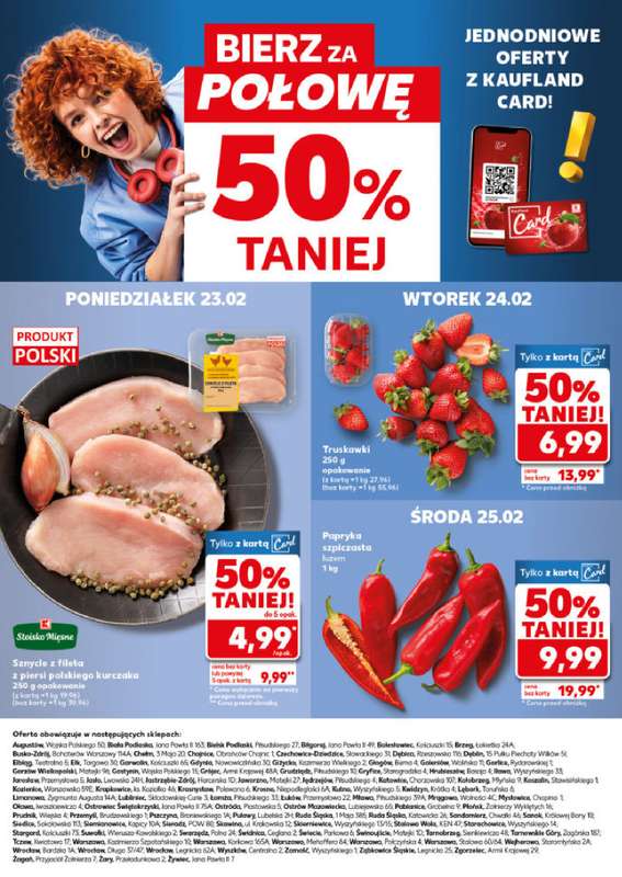 Kaufland - gazetka promocyjna Mocny Start od poniedziałku 23.02 do środy 25.02 - strona 28
