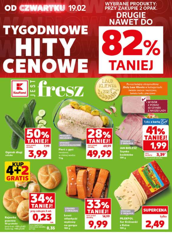 Kaufland - gazetka promocyjna Mocny Start od poniedziałku 23.02 do środy 25.02 - strona 6