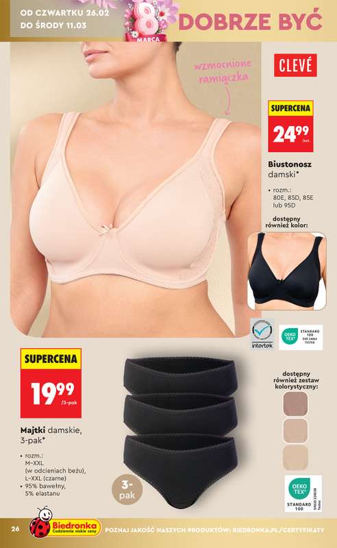 Biedronka - gazetka promocyjna Hity i inspiracje, od 21.02 od soboty 21.02 do środy 11.03 - strona 28