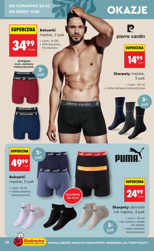 Biedronka - gazetka promocyjna Hity i inspiracje, od 21.02 od soboty 21.02 do środy 11.03 - strona 30