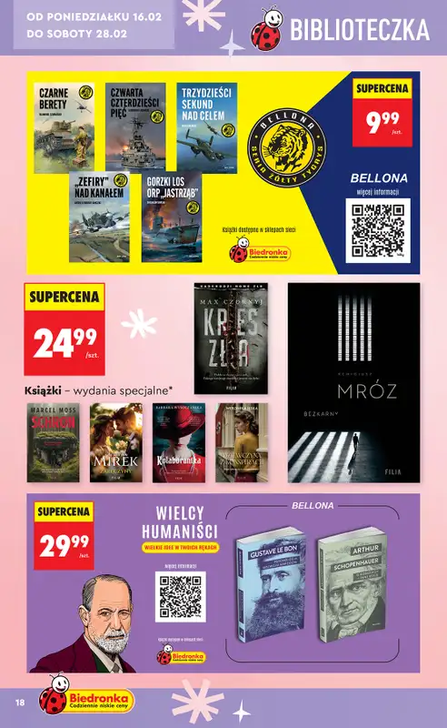 Biedronka - gazetka promocyjna Hity i inspiracje, od 14.02 od soboty 14.02 do środy 04.03 - strona 20