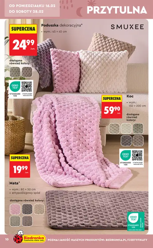 Biedronka - gazetka promocyjna Hity i inspiracje, od 14.02 od soboty 14.02 do środy 04.03 - strona 12