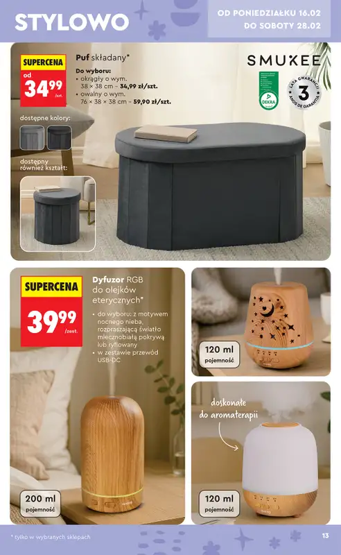 Biedronka - gazetka promocyjna Hity i inspiracje, od 14.02 od soboty 14.02 do środy 04.03 - strona 15