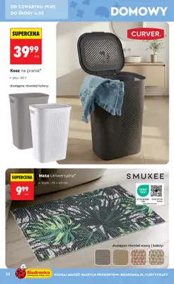 Biedronka - gazetka promocyjna Hity i inspiracje, od 14.02 od soboty 14.02 do środy 04.03 - strona 24