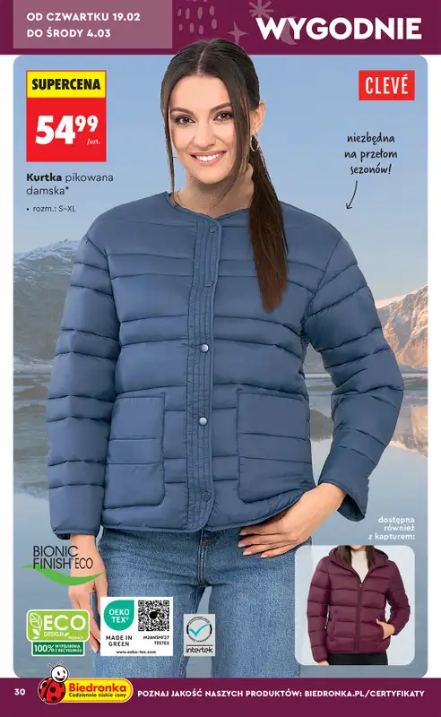 Biedronka - gazetka promocyjna Hity i inspiracje, od 14.02 od soboty 14.02 do środy 04.03 - strona 32