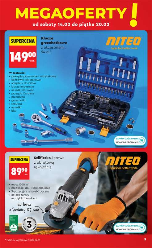 Biedronka - gazetka promocyjna Hity i inspiracje, od 14.02 od soboty 14.02 do środy 04.03 - strona 7