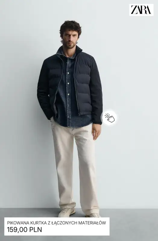Zara - gazetka promocyjna Wiosenne kurtki męskie od soboty 21.02  - strona 3