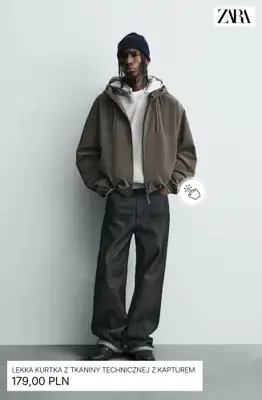 Zara - gazetka promocyjna Wiosenne kurtki męskie od soboty 21.02  - strona 8
