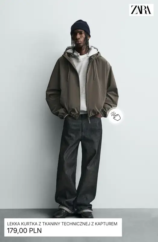 Zara - gazetka promocyjna Wiosenne kurtki męskie od soboty 21.02  - strona 8