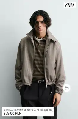 Zara - gazetka promocyjna Wiosenne kurtki męskie od soboty 21.02  - strona 6