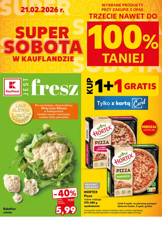 Kaufland - gazetka promocyjna Oferta Kaufland - SUPER SOBOTA od soboty 21.02 do soboty 21.02 - strona 2