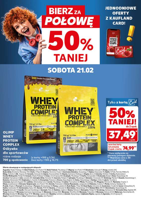 Kaufland - gazetka promocyjna Oferta Kaufland - SUPER SOBOTA od soboty 21.02 do soboty 21.02 - strona 28