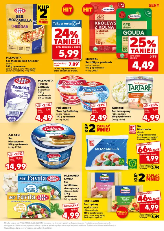 Kaufland - gazetka promocyjna Oferta Kaufland - SUPER SOBOTA od soboty 21.02 do soboty 21.02 - strona 17
