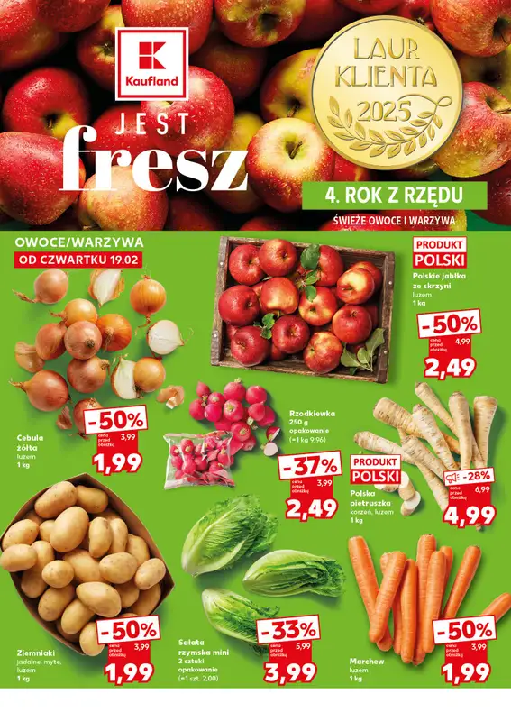 Kaufland - gazetka promocyjna Oferta Kaufland - SUPER SOBOTA od soboty 21.02 do soboty 21.02 - strona 6