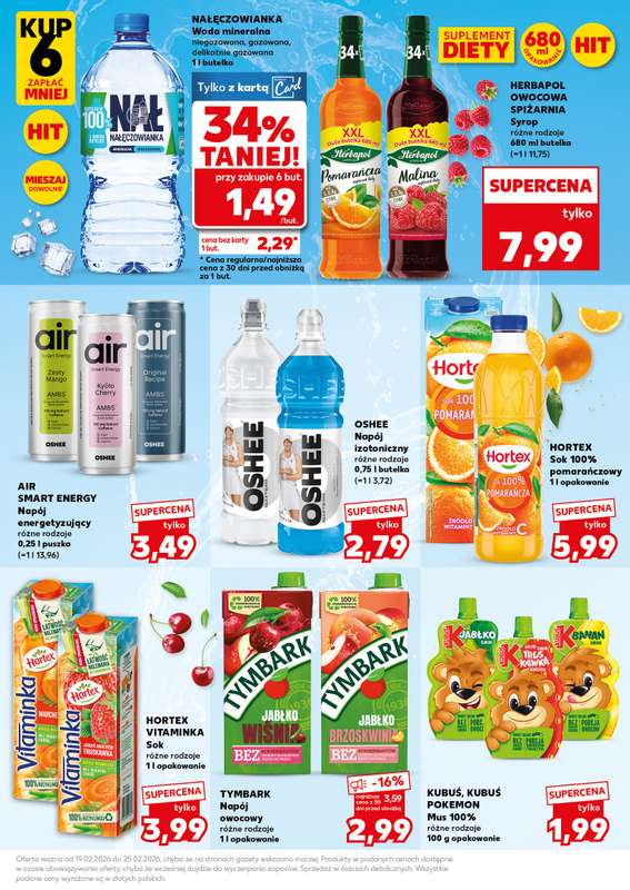 Kaufland - gazetka promocyjna Oferta Kaufland - SUPER SOBOTA od soboty 21.02 do soboty 21.02 - strona 21