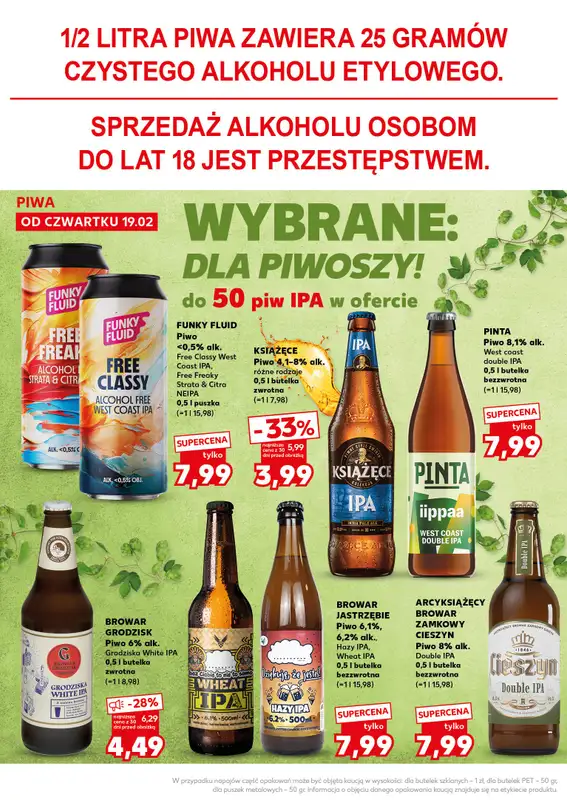 Kaufland - gazetka promocyjna Oferta Kaufland - SUPER SOBOTA od soboty 21.02 do soboty 21.02 - strona 22