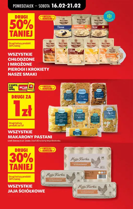 Biedronka - gazetka promocyjna Od poniedziałku, Z ladą tradycyjną od poniedziałku 16.02 do niedzieli 22.02 - strona 15