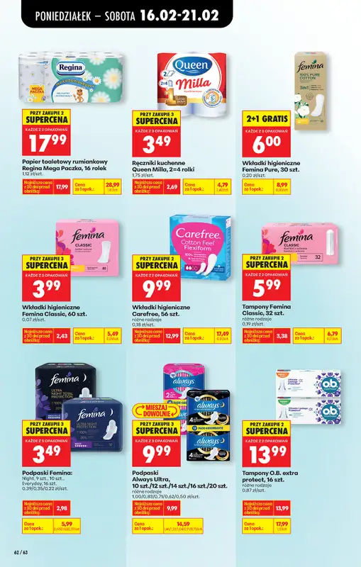 Biedronka - gazetka promocyjna Od poniedziałku, Z ladą tradycyjną od poniedziałku 16.02 do niedzieli 22.02 - strona 76