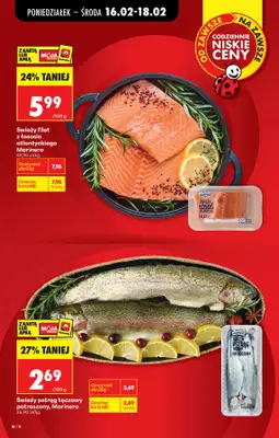 Biedronka - gazetka promocyjna Od poniedziałku, Z ladą tradycyjną od poniedziałku 16.02 do niedzieli 22.02 - strona 12