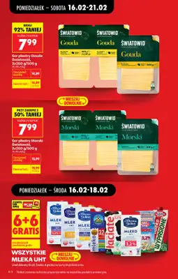 Biedronka - gazetka promocyjna Od poniedziałku, Z ladą tradycyjną od poniedziałku 16.02 do niedzieli 22.02 - strona 6