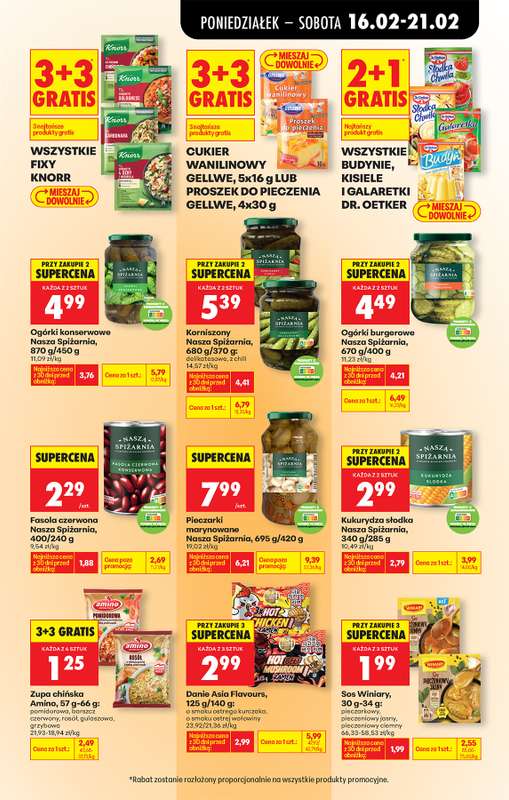 Biedronka - gazetka promocyjna Od poniedziałku, Z ladą tradycyjną od poniedziałku 16.02 do niedzieli 22.02 - strona 49