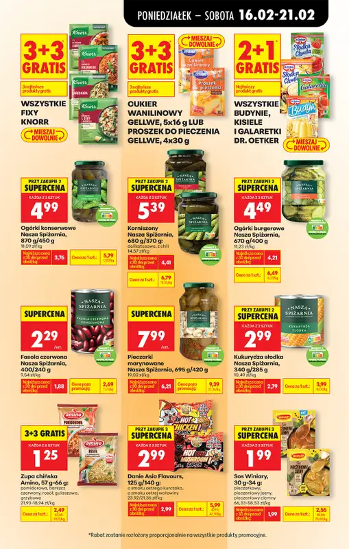 Biedronka - gazetka promocyjna Od poniedziałku, Z ladą tradycyjną od poniedziałku 16.02 do niedzieli 22.02 - strona 49