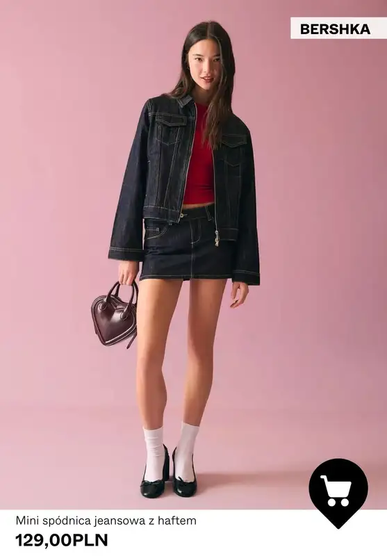 Bershka - gazetka promocyjna Spódnice w super cenach od piątku 20.02  - strona 10