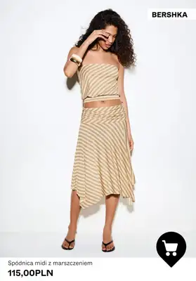 Bershka - gazetka promocyjna Spódnice w super cenach od piątku 20.02  - strona 3