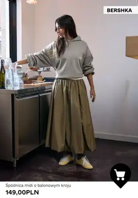 Bershka - gazetka promocyjna Spódnice w super cenach od piątku 20.02  - strona 5