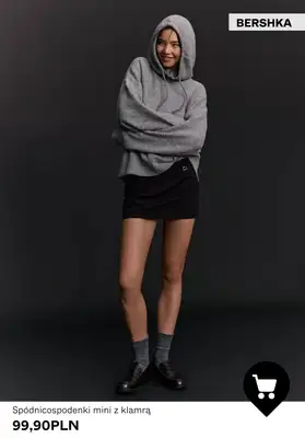 Bershka - gazetka promocyjna Spódnice w super cenach od piątku 20.02  - strona 6