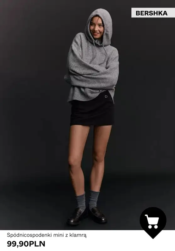 Bershka - gazetka promocyjna Spódnice w super cenach od piątku 20.02  - strona 6