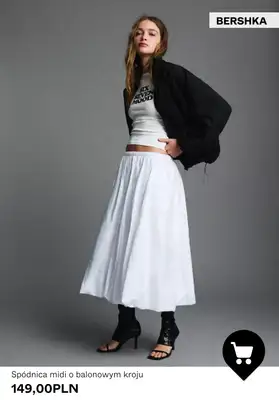 Bershka - gazetka promocyjna Spódnice w super cenach od piątku 20.02  - strona 2