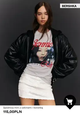 Bershka - gazetka promocyjna Spódnice w super cenach od piątku 20.02  - strona 7