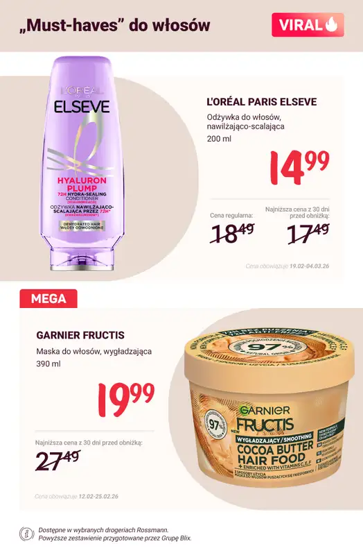 Rossmann - gazetka promocyjna HITY INTERNETU - viralowe produkty na promocjach! od soboty 21.02  - strona 9