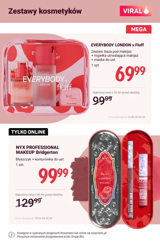 Rossmann - gazetka promocyjna HITY INTERNETU - viralowe produkty na promocjach! od soboty 21.02  - strona 12