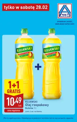 Aldi - gazetka promocyjna Najlepsze oferty na sobotę w Aldi! od soboty 28.02 do soboty 28.02 - strona 2
