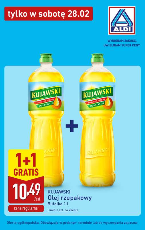 Aldi - gazetka promocyjna Najlepsze oferty na sobotę w Aldi! od soboty 28.02 do soboty 28.02 - strona 2