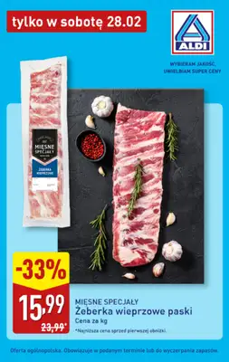 Aldi - gazetka promocyjna Najlepsze oferty na sobotę w Aldi! od soboty 28.02 do soboty 28.02 - strona 4